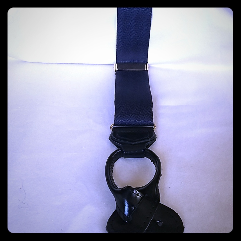 100% Silk Mens Suspenders